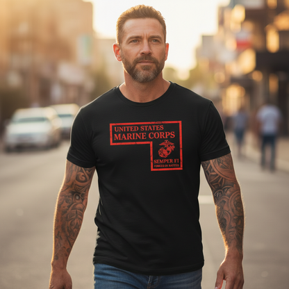 USMC "Brotherhood Since 1775" Forged In Battle Tee