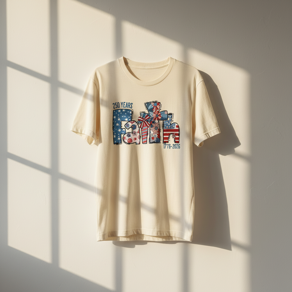 America 250 – Faith & Freedom T-Shirt