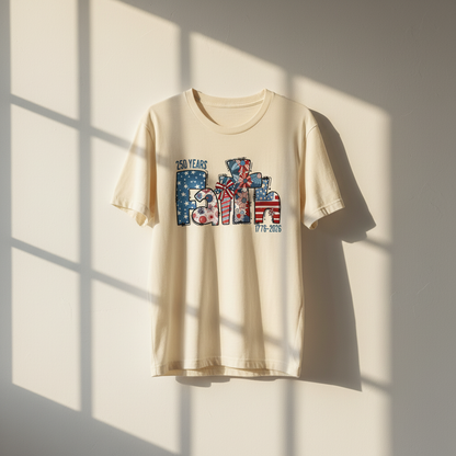 America 250 – Faith & Freedom T-Shirt