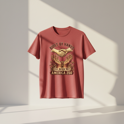 Built by Hands — America 250 Workline Tee