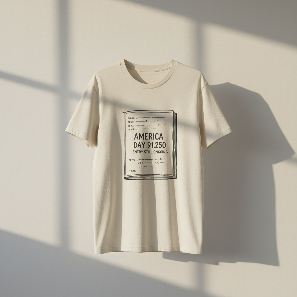 Entry Still Ongoing — America 250 Tee