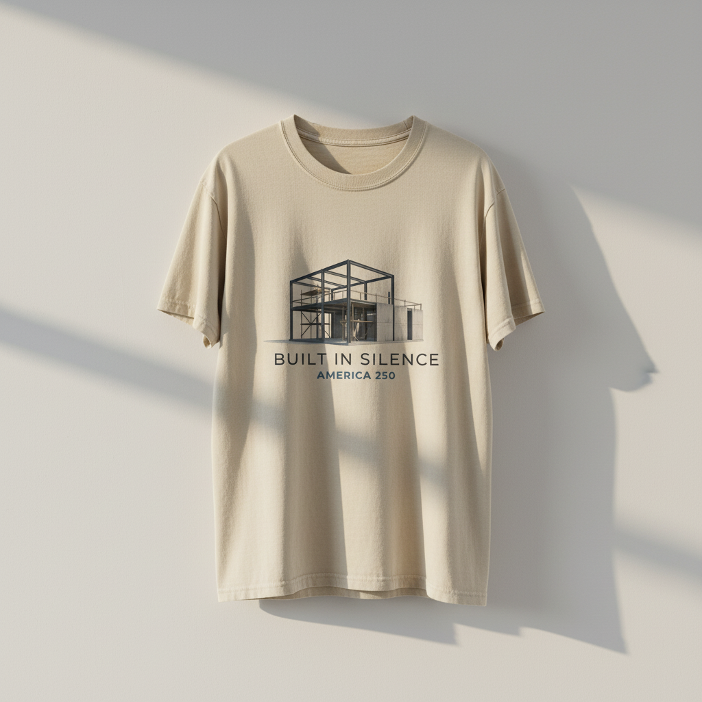 Built in Silence — America 250 Tee