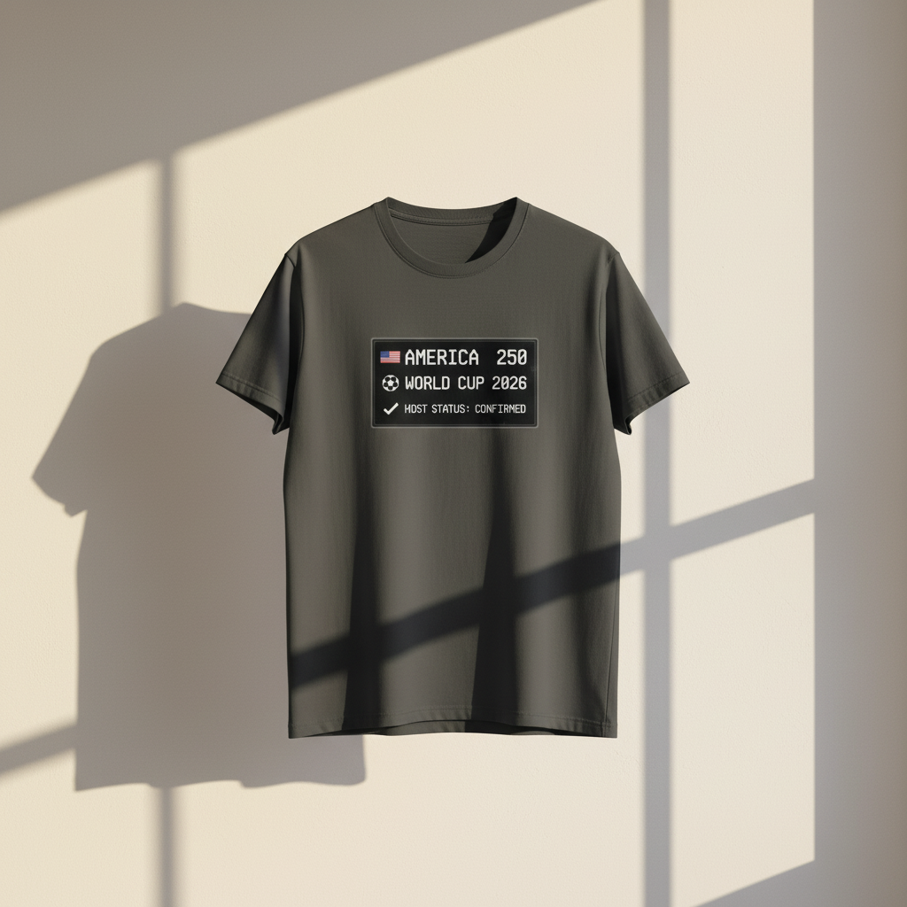 America 250 — World Cup 2026 Host Status: Confirmed T-Shirt