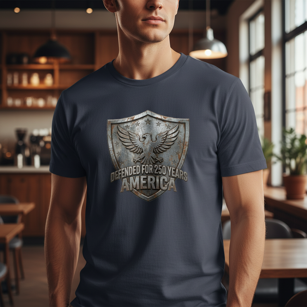 Defended for 250 Years — America Heritage Tee