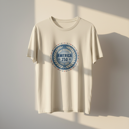 Family Celebration Seal – America 250 Commemorative Heritage Emblem (1776–2026) T-Shirt