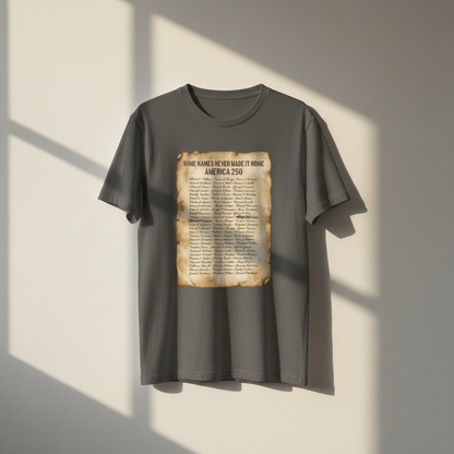 Forgotten Heroes — America 250 Heritage Tee