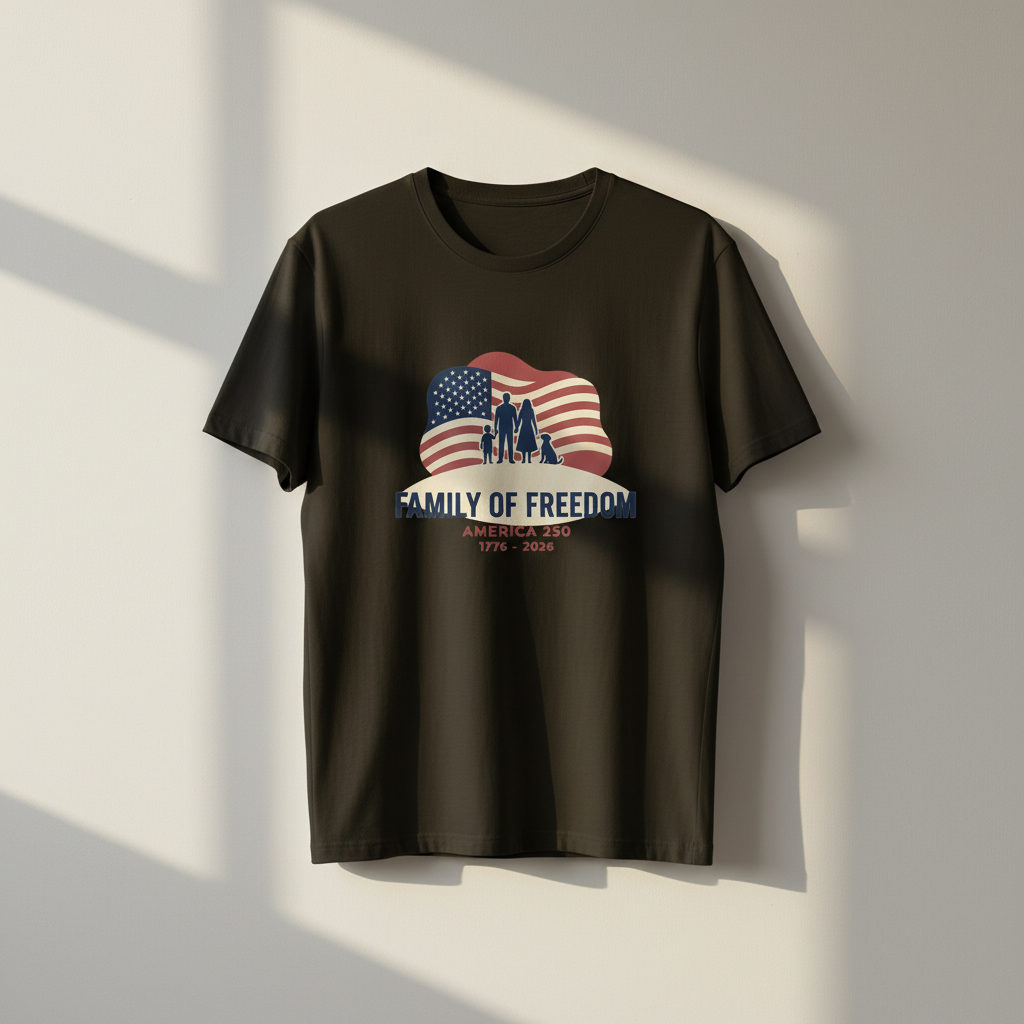 Homestead Harmony — America 250 Heritage Tee