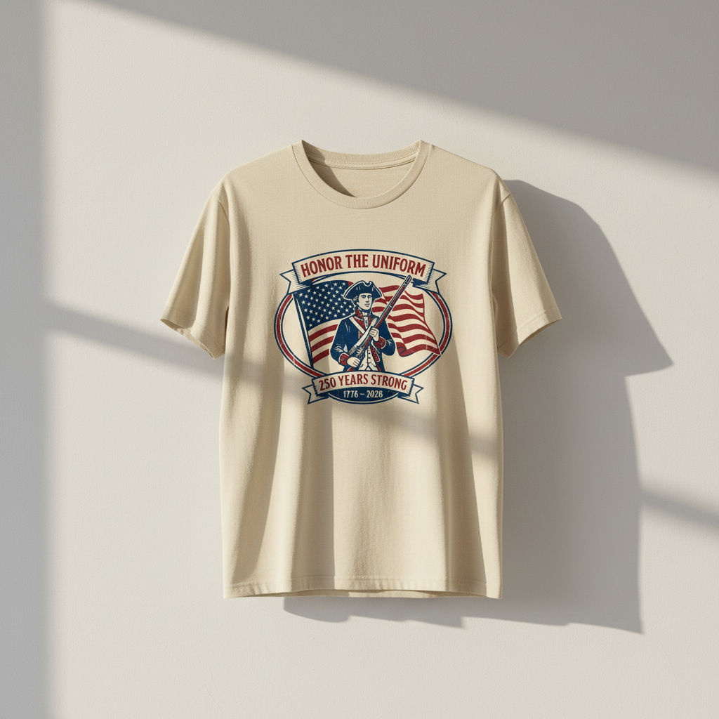 Honor the Uniform — America 250 Legacy Tee