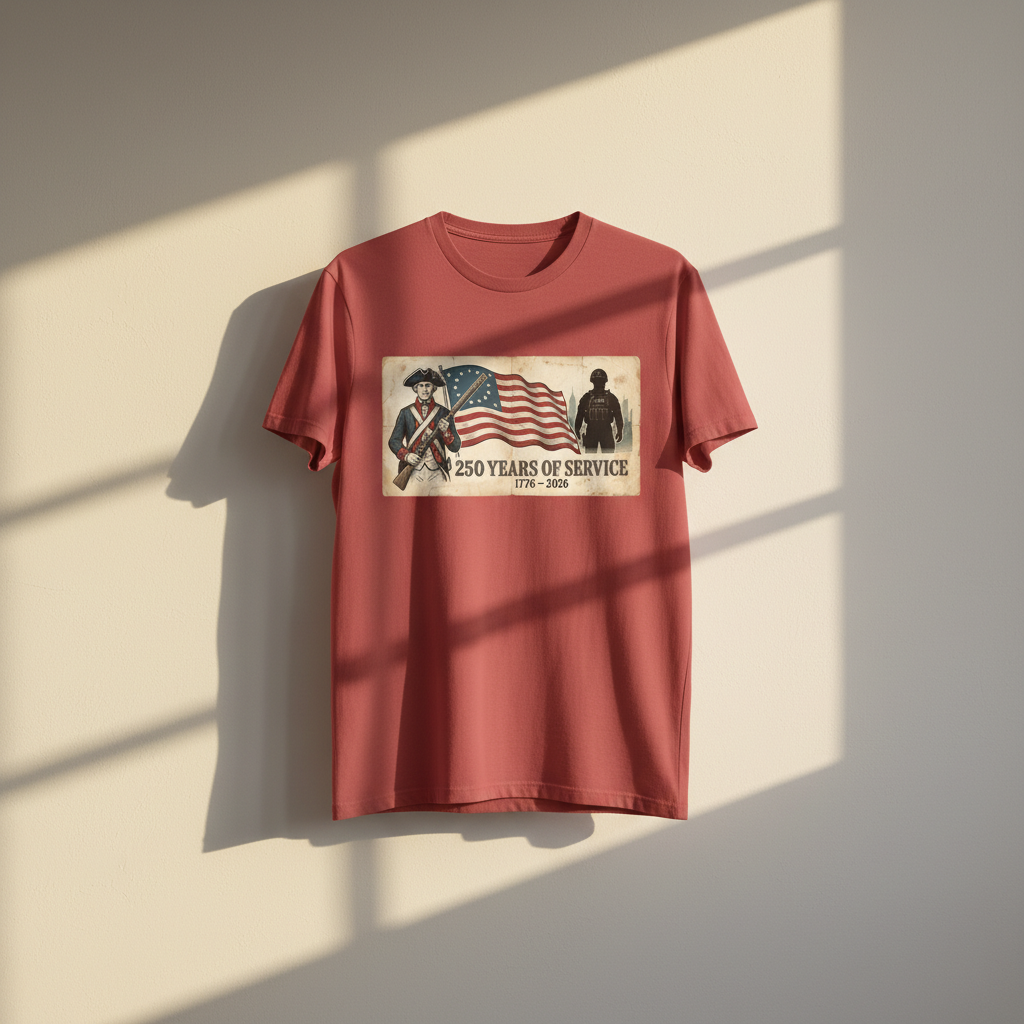 250 Years of Service — America 250 Heritage Tee