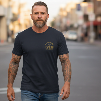 "Semper Fidelis" USMC Globe & Anchor Heritage Tee