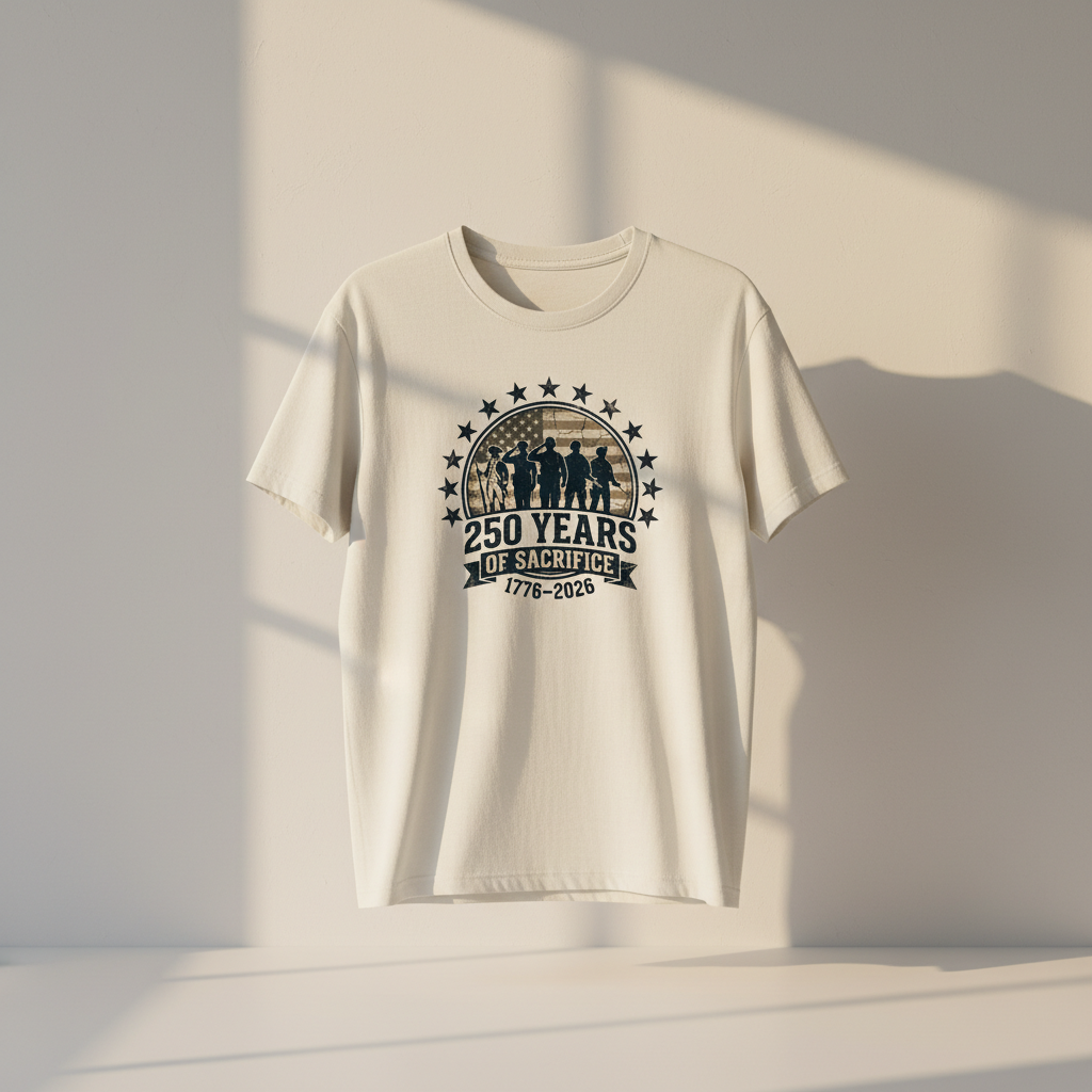 250 Years of Sacrifice — America 250 Heritage Tee