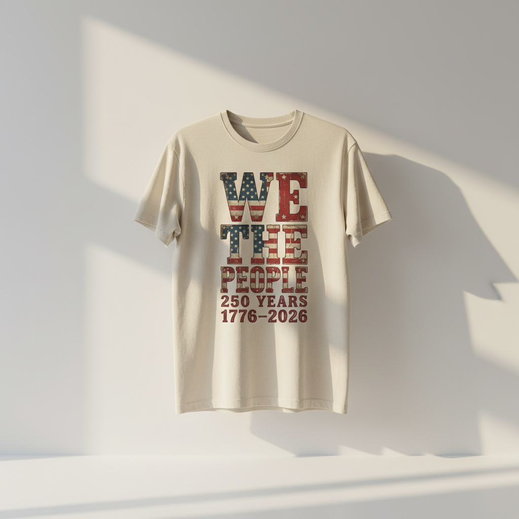 We The People — America 250 Heritage Tee