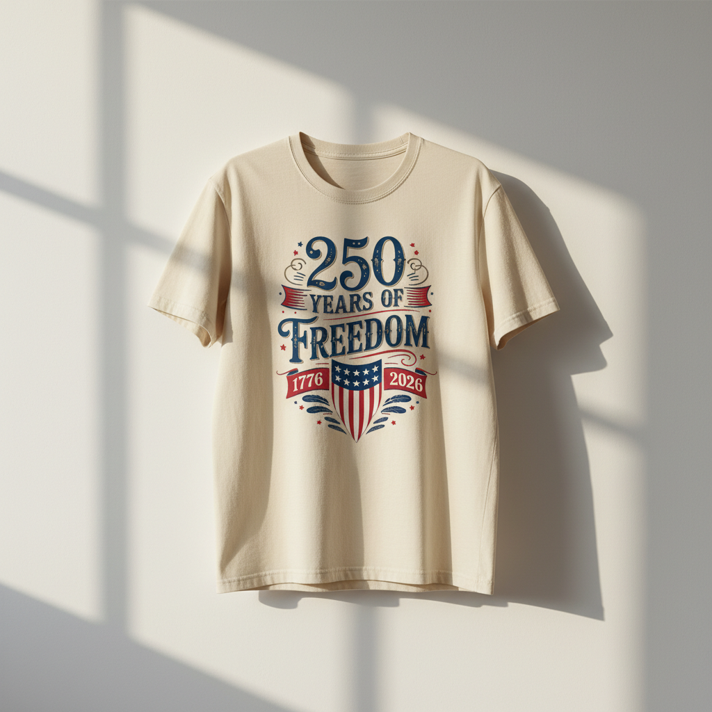 America 250 – 250 Years of Freedom (1776–2026) T-Shirt
