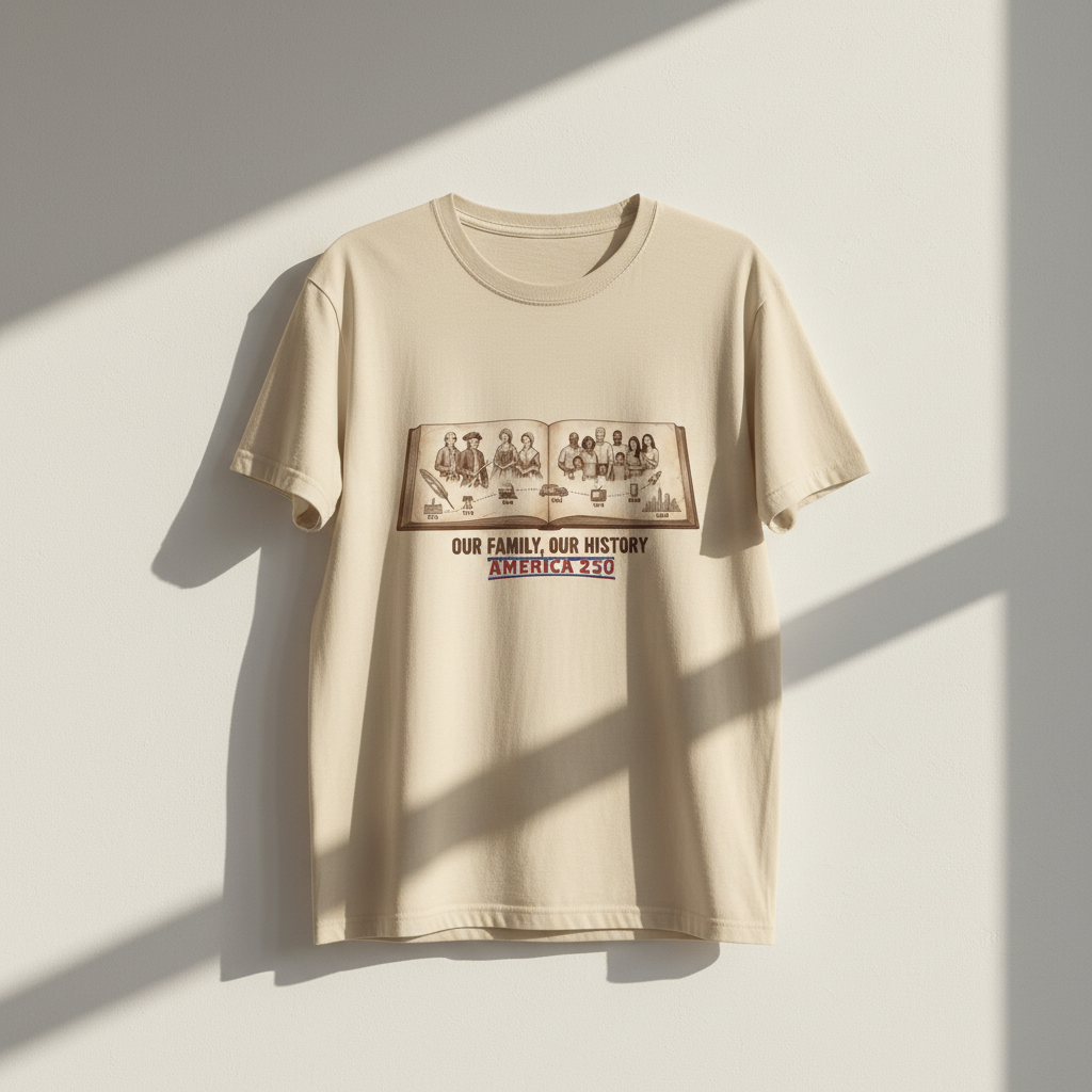 Our Family, Our History — America 250 Heritage Tee