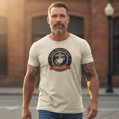 United States Marines Emblem Heritage Edition Tee