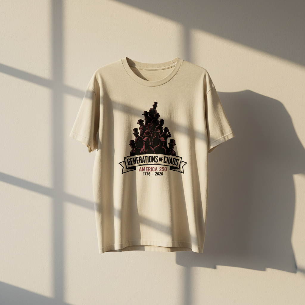 Rising Through Chaos — America 250 Heritage Tee