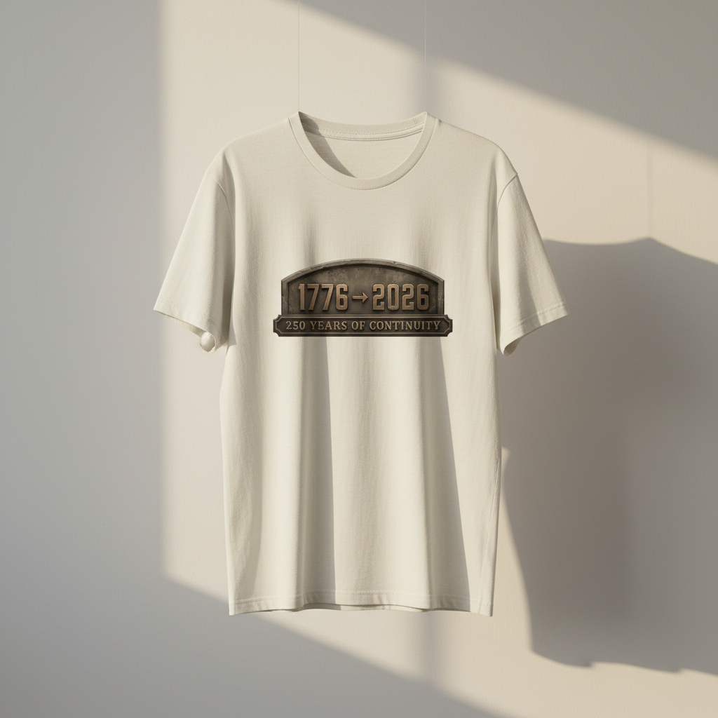 Timeless Continuity — America 250 Heritage Tee