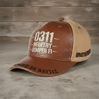 Semper Fi Brotherhood - Custom Infantry Veteran Hat