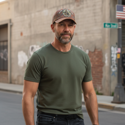 Personalized Semper Fi: Custom Text US Marines Tactical Hat