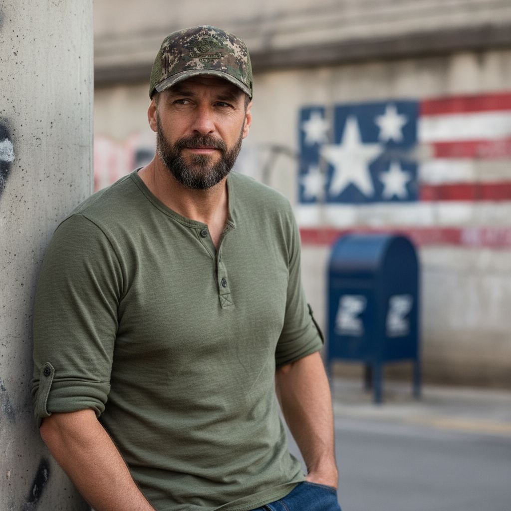 Custom US Marines Semper Fi Digital Camo Mesh Back Trucker Hat