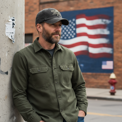 Custom USMC Marine Corps Hat – Personalized Military Gift