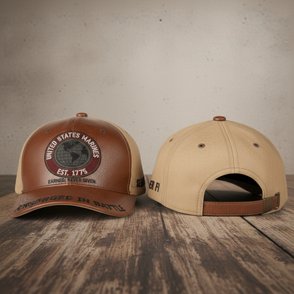 Custom Marine Corps Pride Hat: Add Your Rank & Service Years